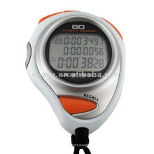Cronômetro de basquete à prova de água para bicicleta com visor grande cronômetro online de metal de referência